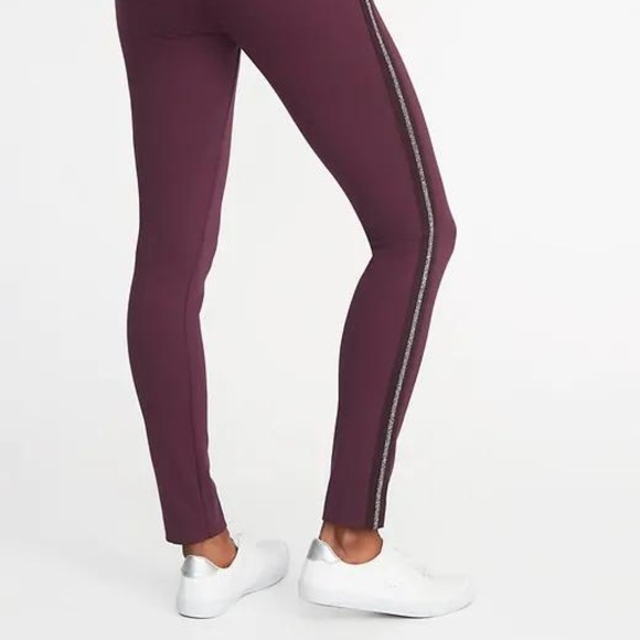 Mid-Rise Side-Stripe Pixie Full-Length Pants - Picture 4 of 4